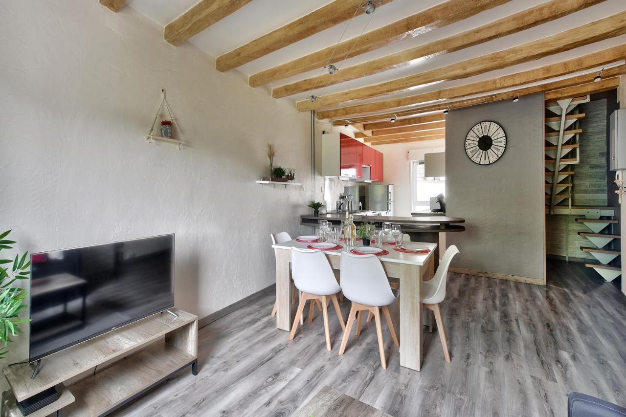 Appartement Le Cocon Chalonnais - Centre Eksteriør billede