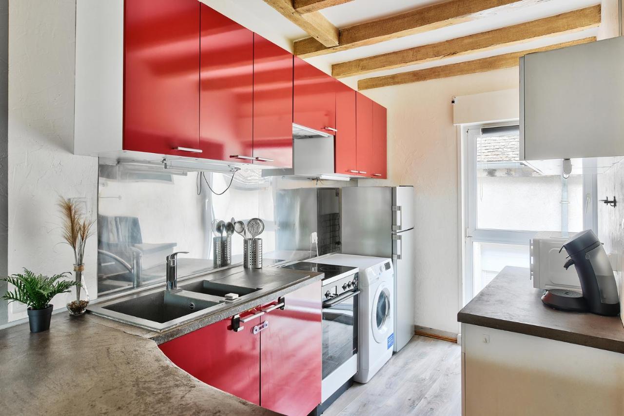 Appartement Le Cocon Chalonnais - Centre Eksteriør billede