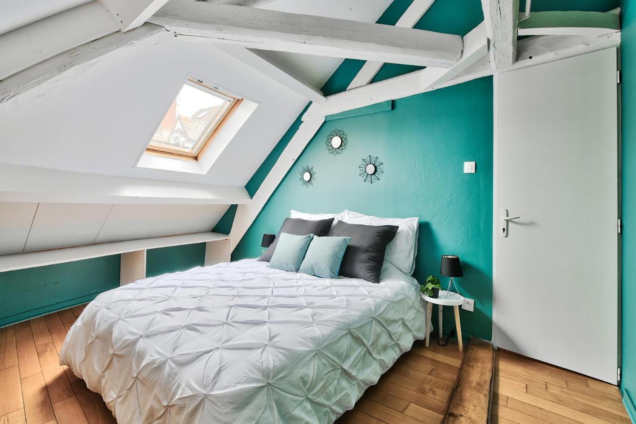 Appartement Le Cocon Chalonnais - Centre Eksteriør billede