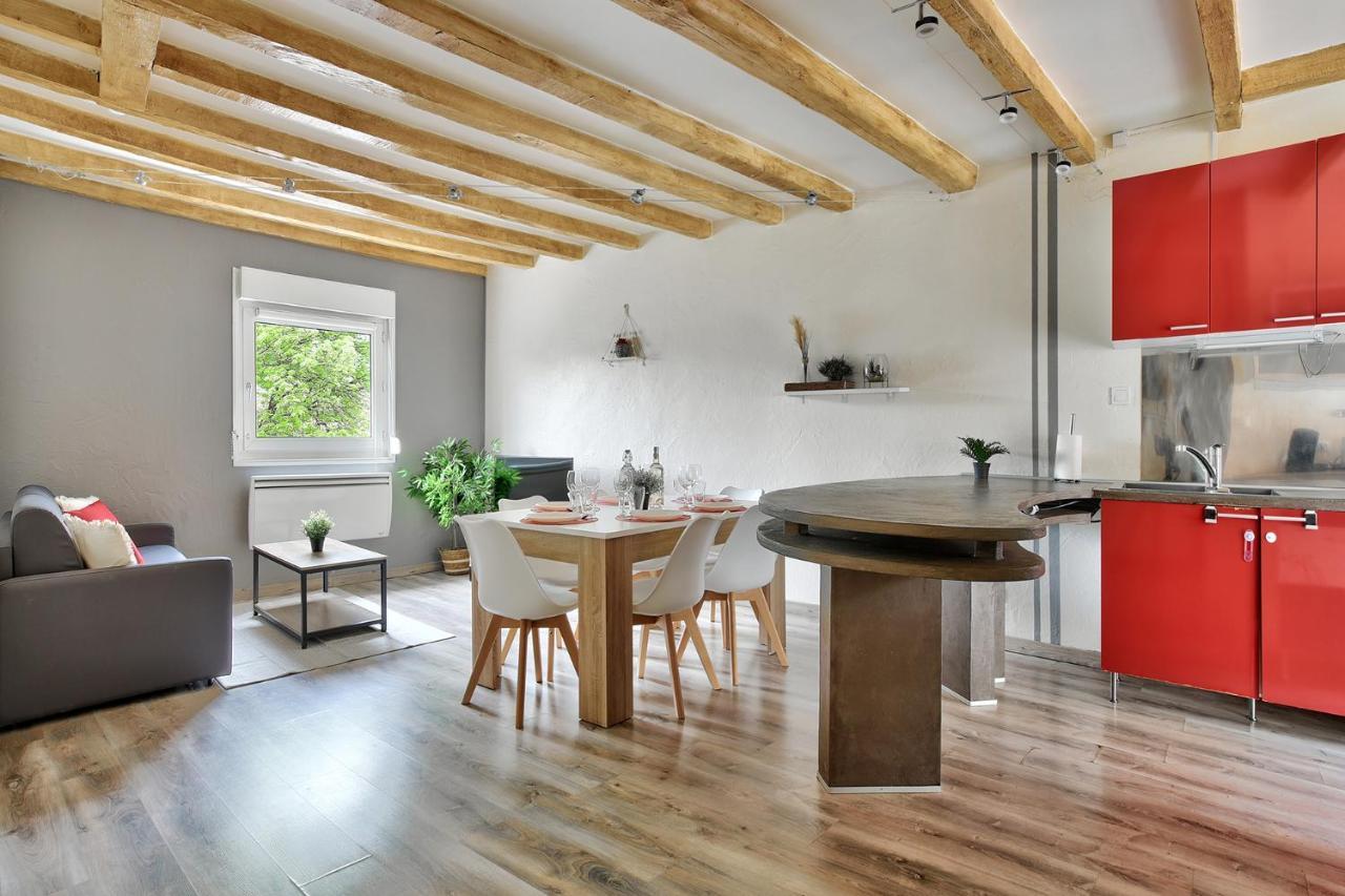 Appartement Le Cocon Chalonnais - Centre Eksteriør billede
